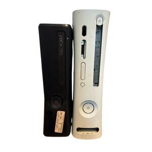 2 Microsoft XBOX 360 Consoles FOR PARTS - Read Description